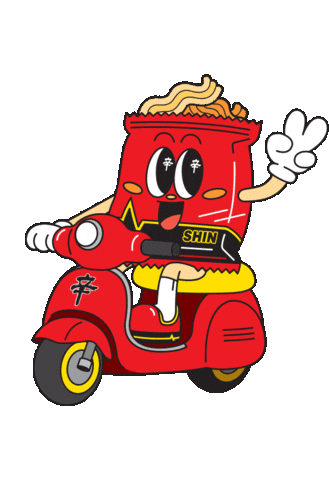 Happy Travel Sticker by Nongshim Global