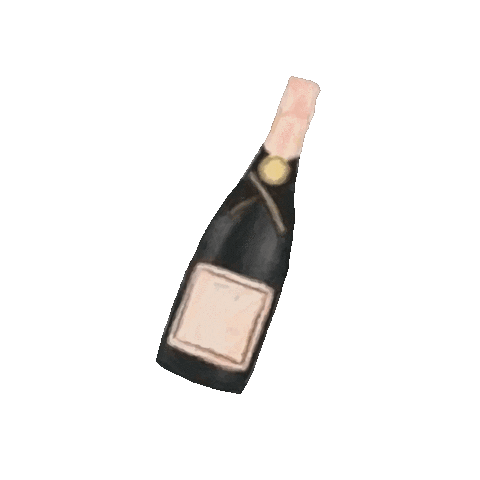 Champagne Sticker