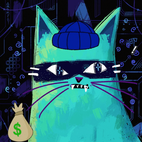 Cat Money GIF – McpePacket