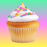 Vanilla Cupcake GIF by Shaking Food GIFs