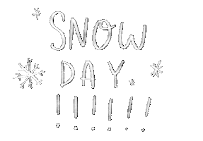 Snow Day Winter Sticker