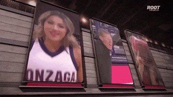 Mark Few Cheer GIF by ROOT SPORTS NW