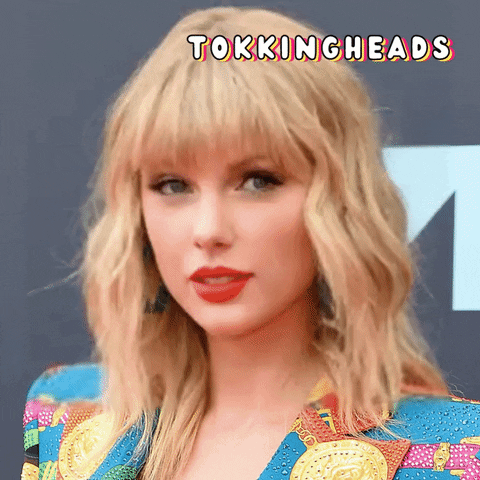 Taylor Swift Reaction GIF by Tokkingheads - Find & Share on GIPHY