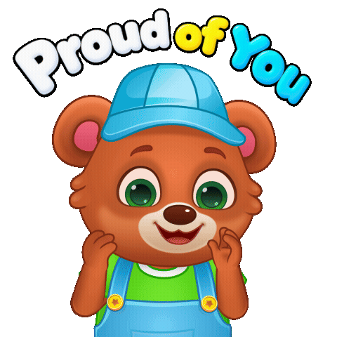 Excited Well Done Sticker by Lucas and Friends by RV AppStudios