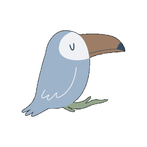 Costa Rica Bird Sticker by Vajra Jahra Villas & Retreat Center