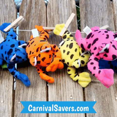 CarnivalSavers carnival savers carnivalsaverscom carnival prize plush frogs GIF