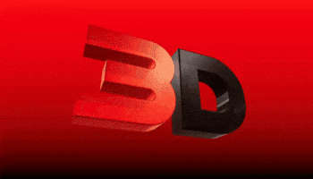 3D Text GIF by SVG Design