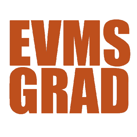 Graduation Grad Sticker by Eastern Virginia Medical School