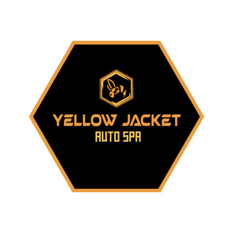 Yellow Jacket Auto Spa Sticker