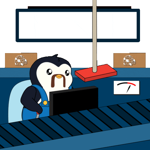Stressed Amazon GIF by Pudgy Penguins