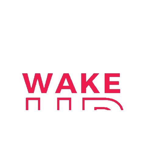 Wake Up Gym Sticker by AIEM FITNESS