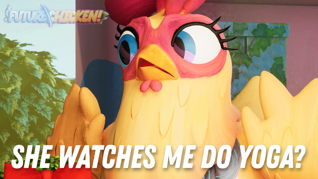 Future Chicken GIFs GIFs on GIPHY - Be Animated, image size:1280x720