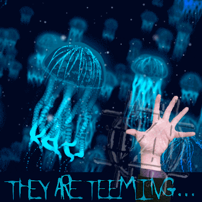 Art Jellyfish GIF by NACHTSCHIMMEN Music-Theatre-Language NIGHTSHADES