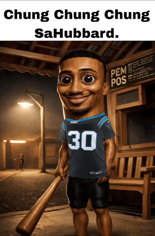 Chuba Hubbard GIF