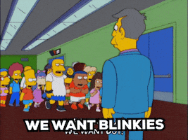 We Want Blinkies GIF