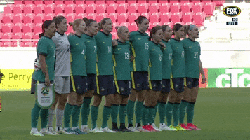 National Anthem Soccer GIF by Football Australia