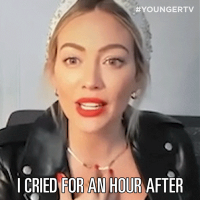 Hilary Duff Crying GIF by TV Land