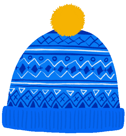 Winter Hat Sticker