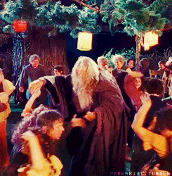  dancing excited the lord of the rings gandalf fuck yeah GIF