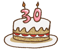 Birthday Cake Sticker