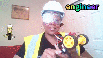 Electrical Engineer Robot GIF by NoireSTEMinist