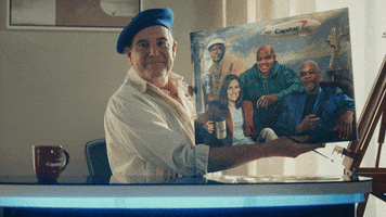 College Basketball Art GIF by Capital One