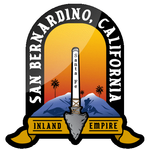 Inland Empire Sticker by Etrnl Designs