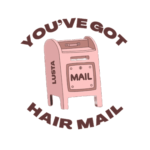 Mailbox Sticker by Lusta Hair