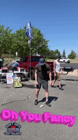 Oh You Fancy Trick Shot GIF by Tailgating Challenge
