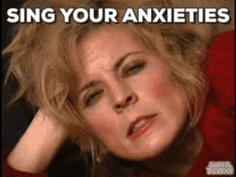 companion sing anxiety maria bamford GIF