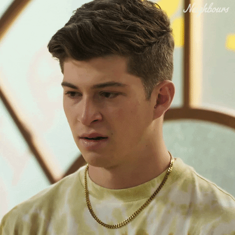 Sad Hendrix Greyson GIF by Neighbours (Official TV Show account)