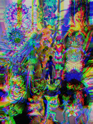 psychedelic trippy gif