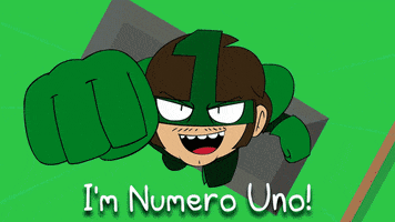 Number 1 Comics GIF by Eddsworld