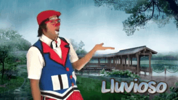 payasaagapita clown rainy clima payaso GIF