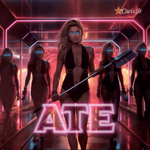 Paris Hilton Burgers GIF by Carl's Jr.