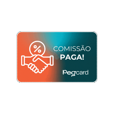 Comissao Sticker by Pegcard