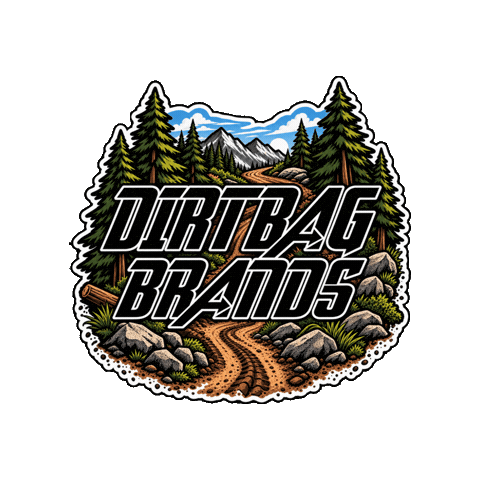 Off Road Forest Sticker by Dirtbag Brands