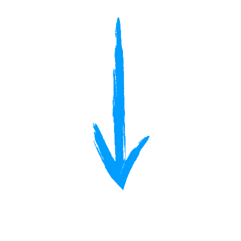 Arrow Point Sticker by Die Jungen Wilden Werbeagentur