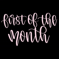 Beginning First Of The Month GIF