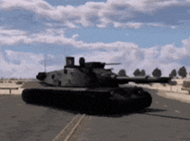 War Thunder Tank GIF