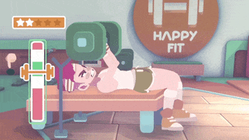 Work Out Cartoon GIF by Xbox