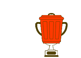 Trash Midi Sticker by GODNEWS e.V.