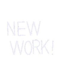 New Work Text Animation Sticker by Modular