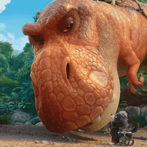 Cute Dino Falling Asleep GIF by Paw Patrol Movies