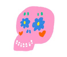 Skull Sticker