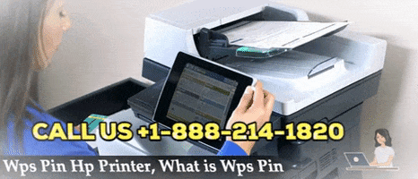 Wps Pin Connect Hp Printer Network GIF