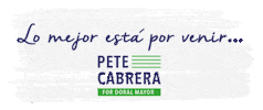 PETE CABRERA Sticker