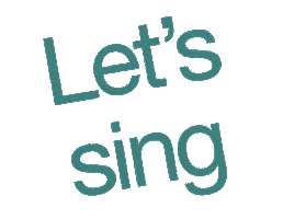 Lets Sing Sticker by Heartland Festival