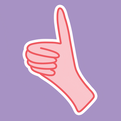 Thumbs Up GIF by Sherise Fleming