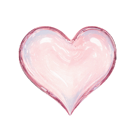 Heart Chrome Sticker